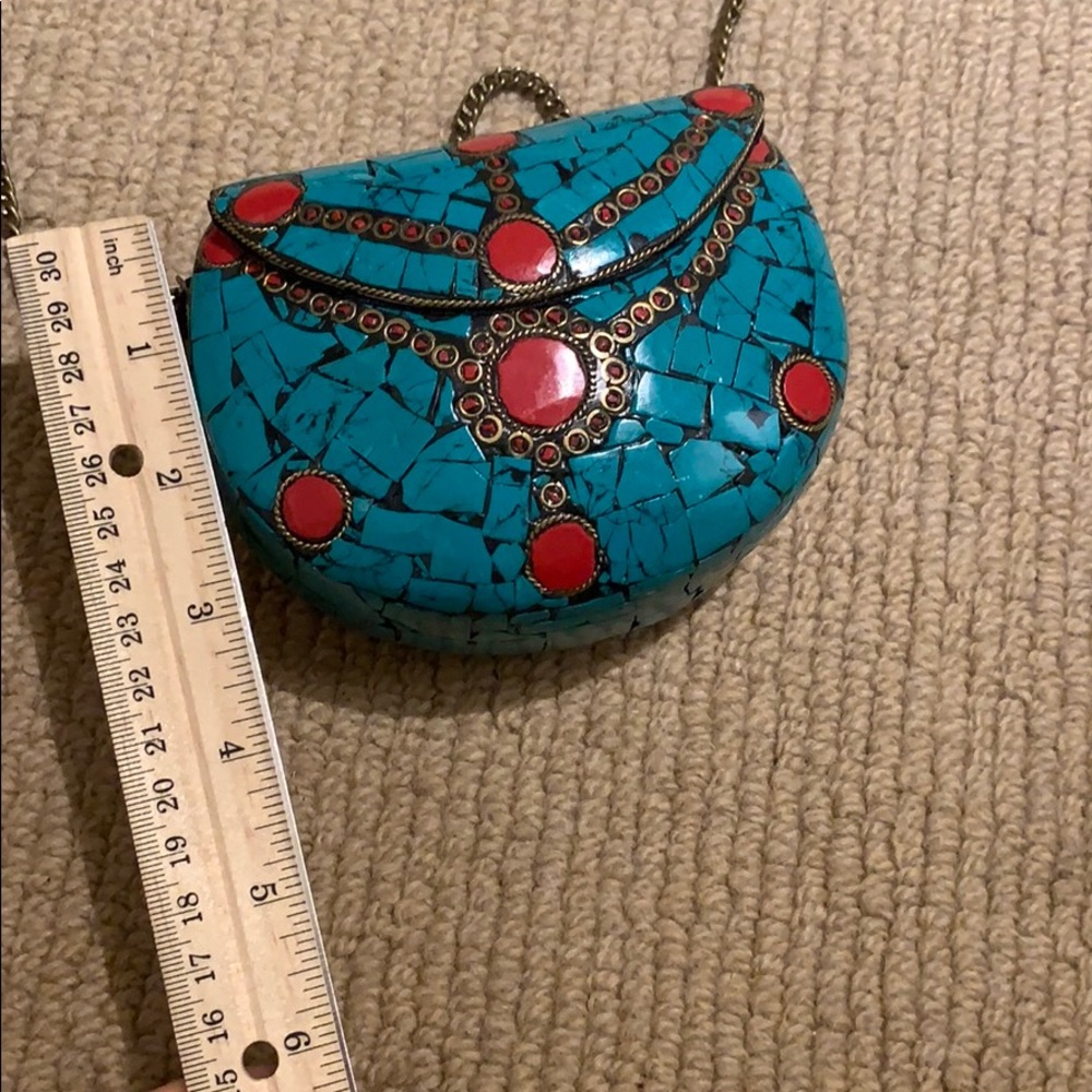 Stone chain clutch - Picture 5 of 7